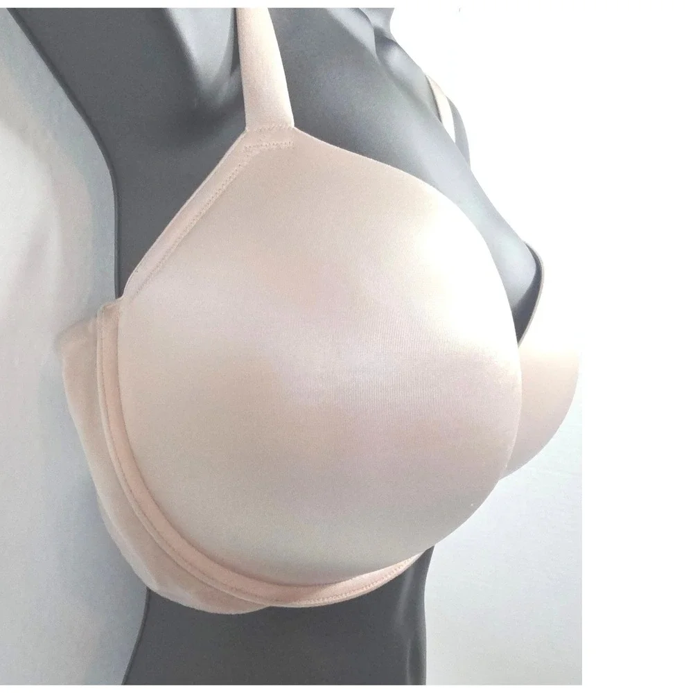 Soma Stunning Push Up Bra 40DD Nude Beige Underwire Strappy Center Gore 02 2024